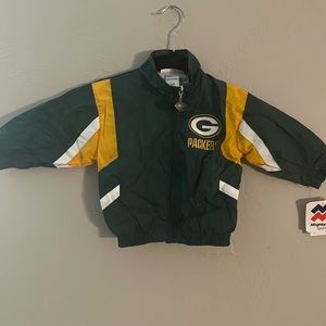 Packers infant tracksuit. Size 12 months